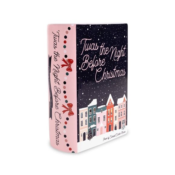 Large Book Vase of Twas the Night Before Christmas - Picture 1 of 1